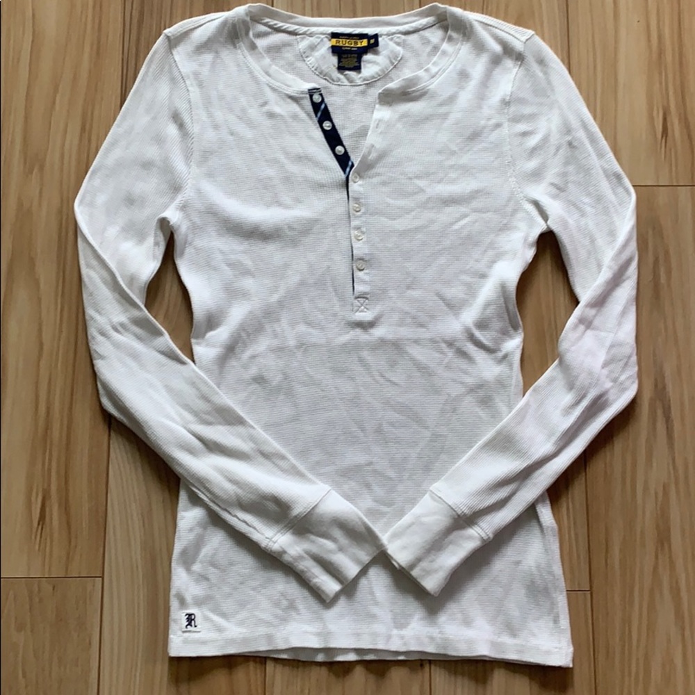 Ralph Lauren Rugby White Top